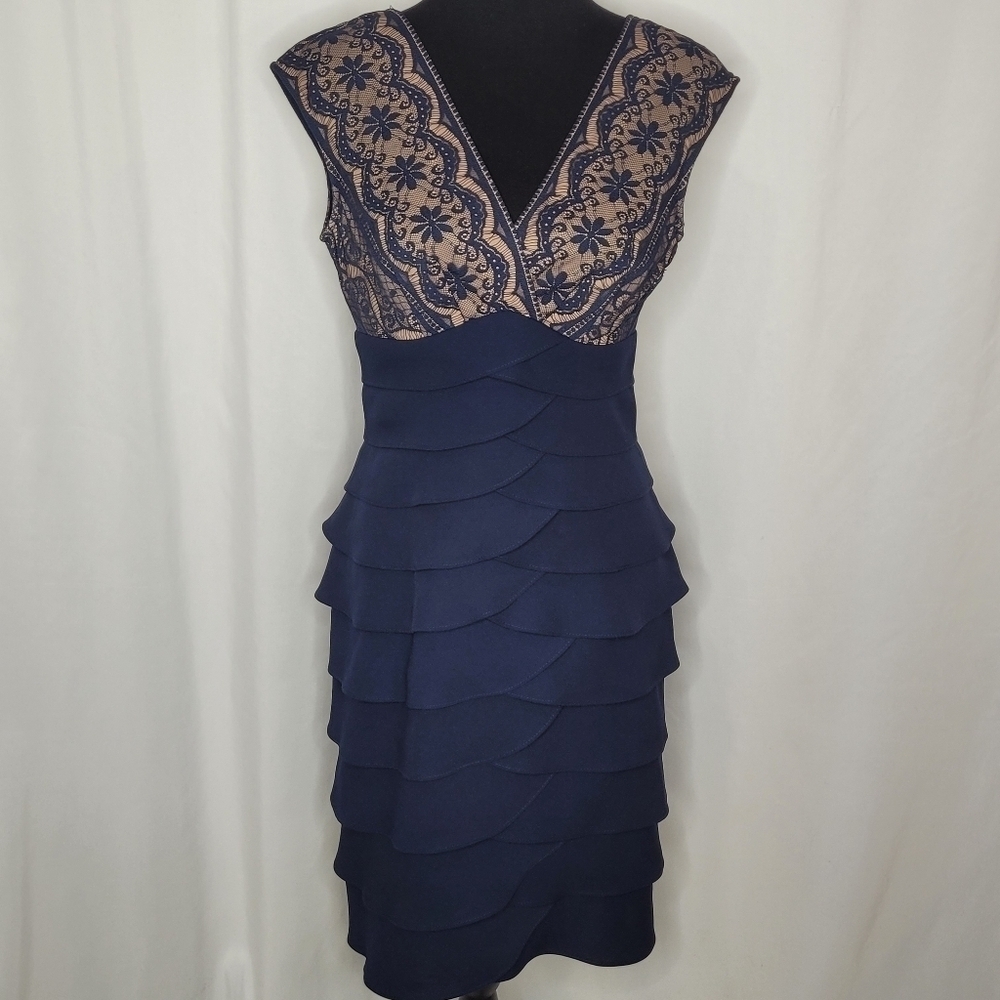 Jessica Howard Sleeveless Cocktail Dress - Size 8